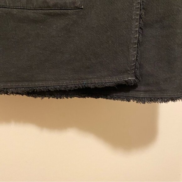 Splendid denim faux wrap skirt - Picture 4 of 14